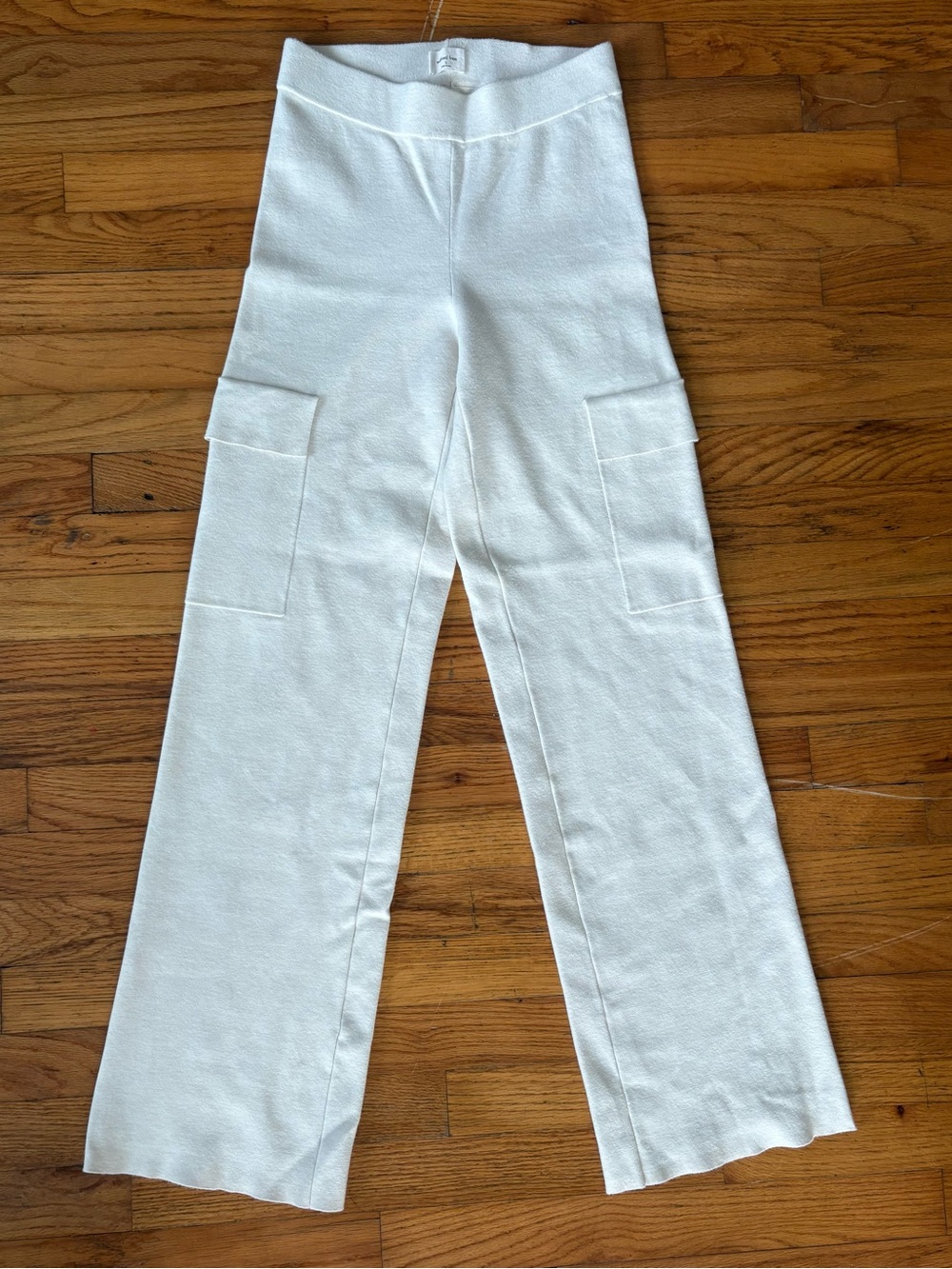 Aritzia Wilfred Free Atlantis Cargo Pant Heather Birch S Wide Leg Knit